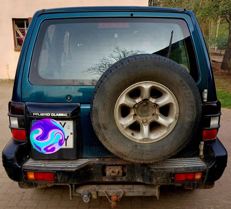 Mitsubishi Pajero cena 21999 przebieg: 206139, rok produkcji 2002 z Olecko małe 56